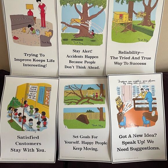Positive Attitude 1988 Work Related Posters - Picture 1 of 15